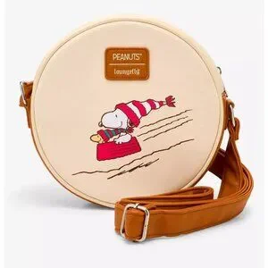 Loungefly | Bags | Loungefly Peanuts Snoopy Woodstock Wreath Crossbody ...